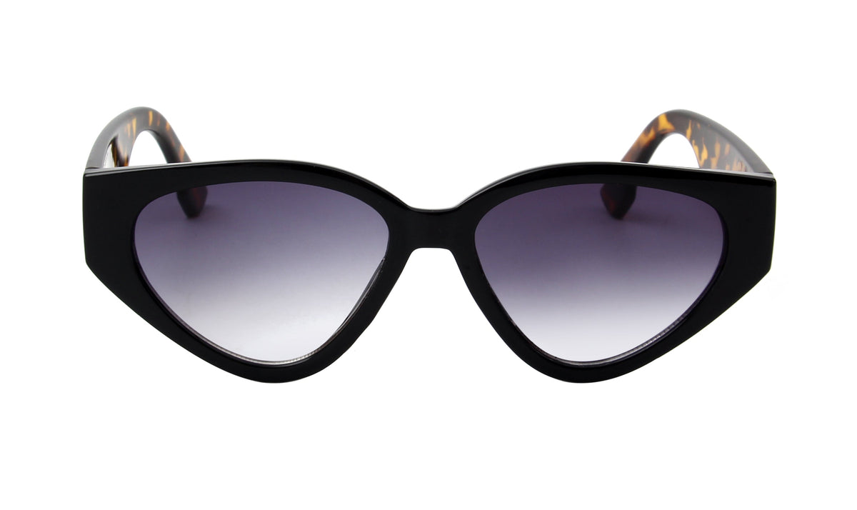 Verona | Women Round Cat Eye Fashion Sunglasses - Charming Charlie