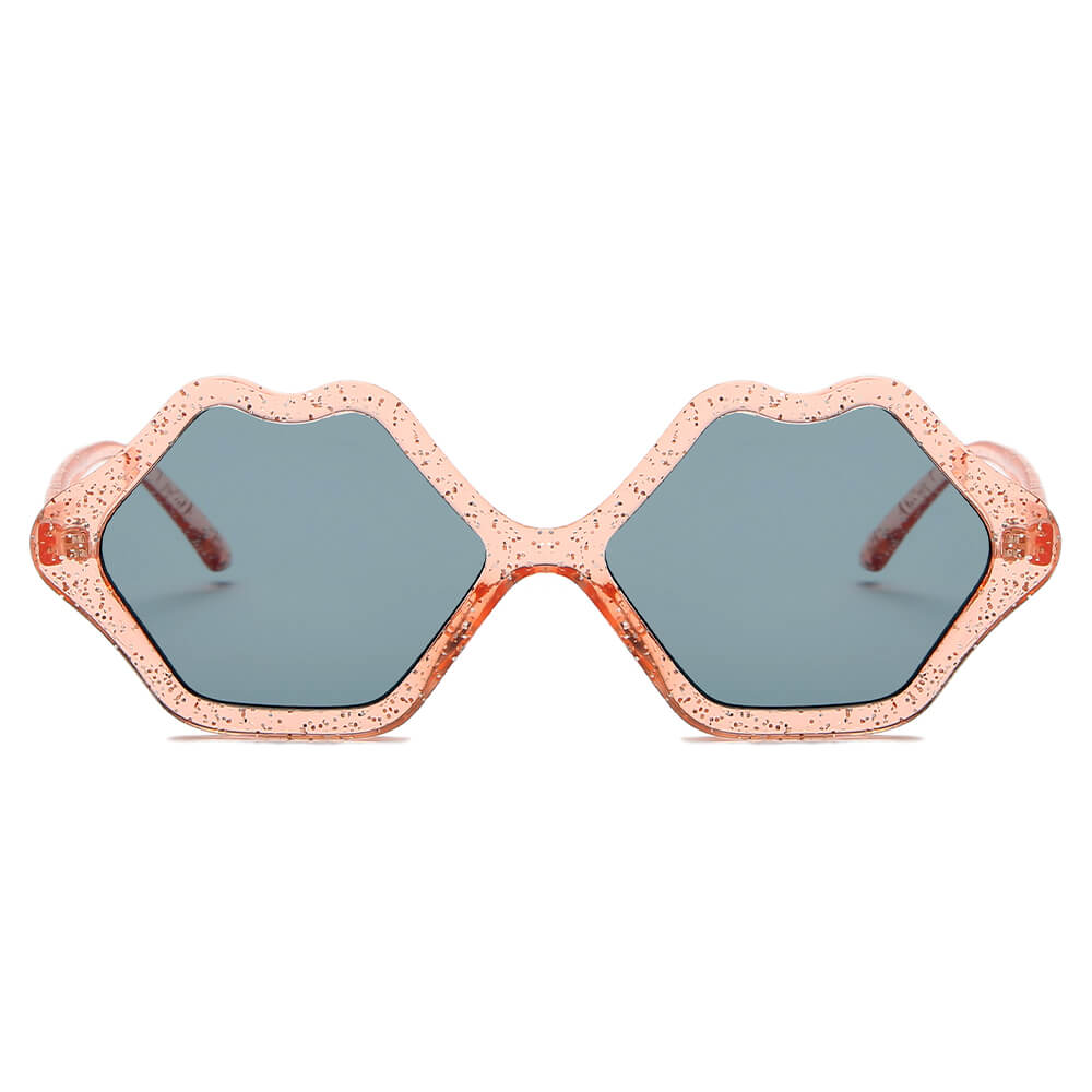 ITHACA | S1086 - Women Fashion Funky Hipster Sunglasses - Cramilo Eyewear - Stylish Trendy Affordable Sunglasses Clear Glasses Eye Wear Fashion