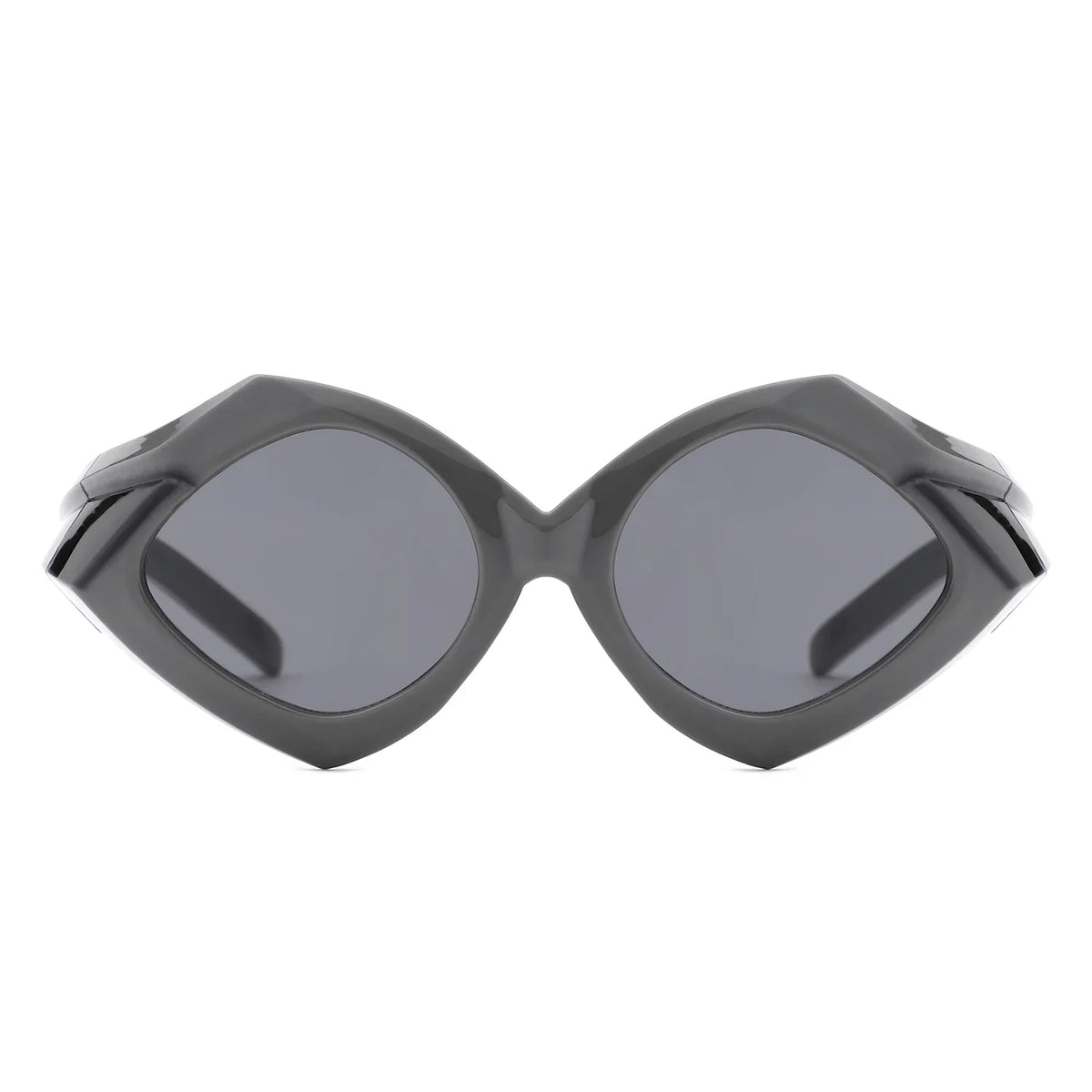 Talor - Geometric Fashion Polygon Triangle Sunglasses - Charming Charlie