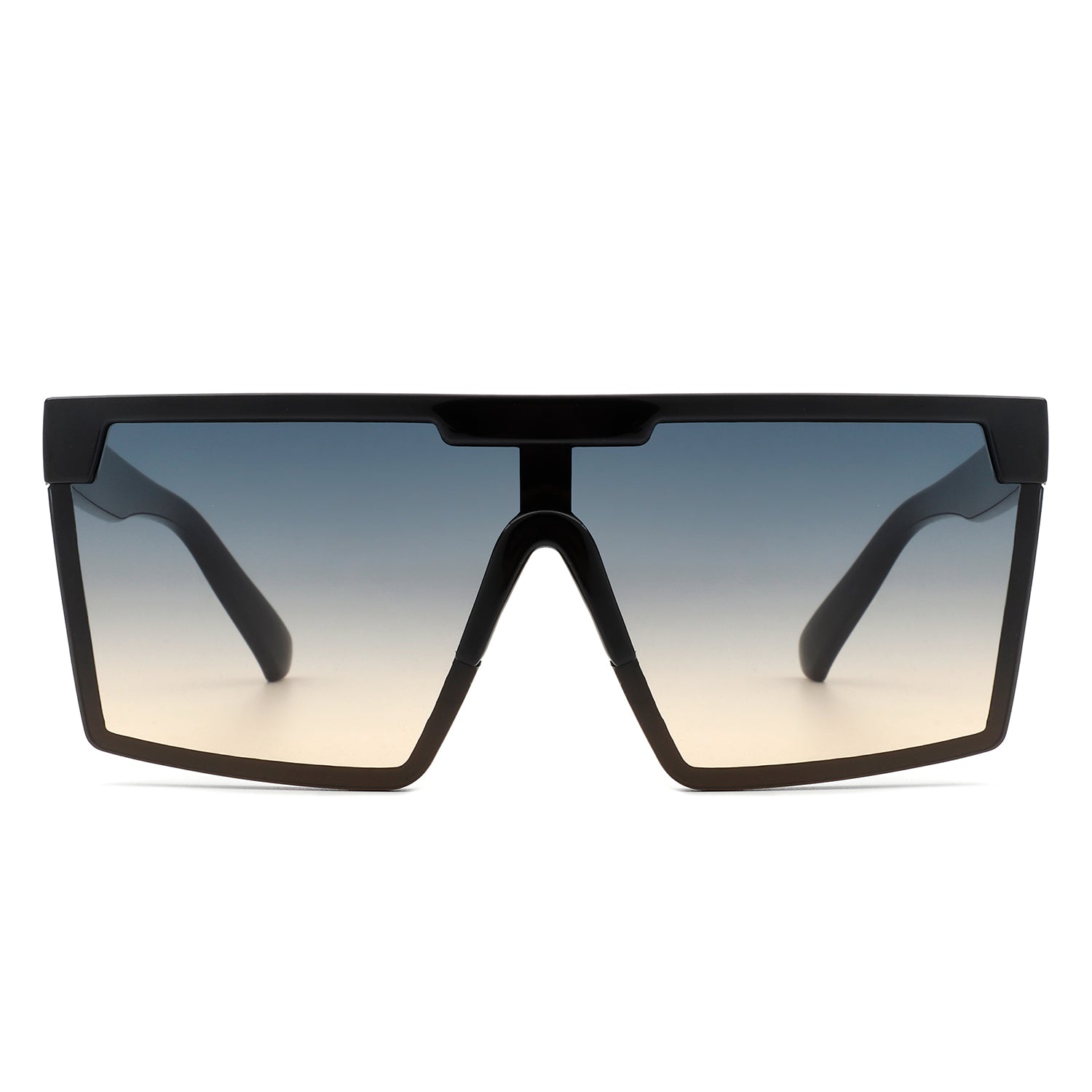Vitalize - Oversize Retro Square Flat Top Tinted Fashion Women Sunglasses - Charming Charlie