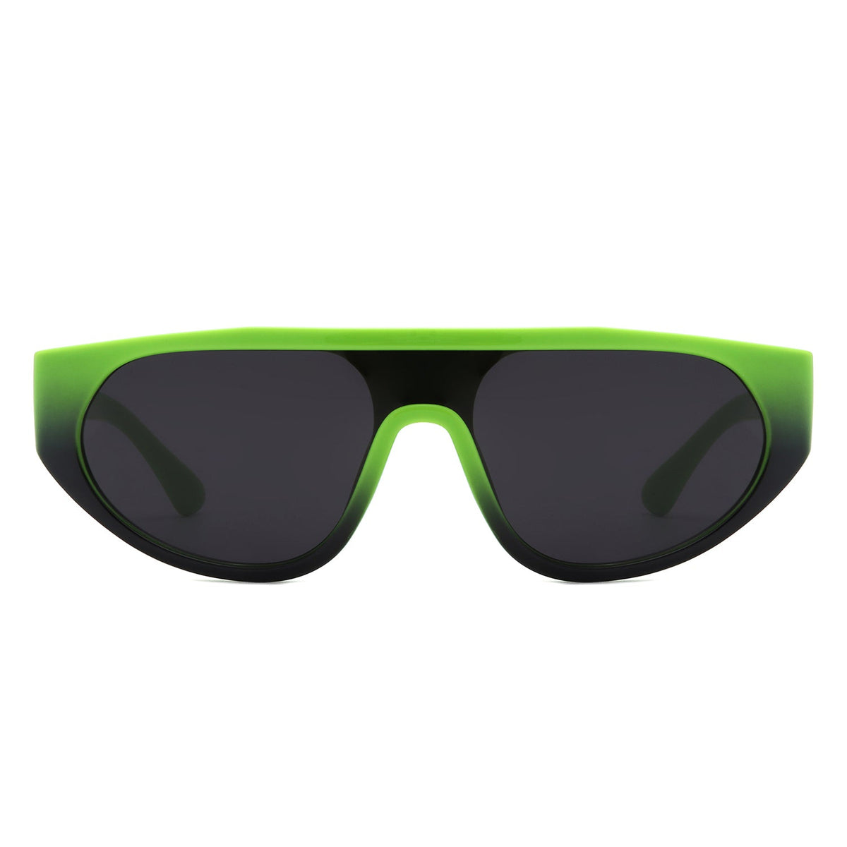 Isolde - Round Flat Top Retro Fashion Sunglasses - Charming Charlie