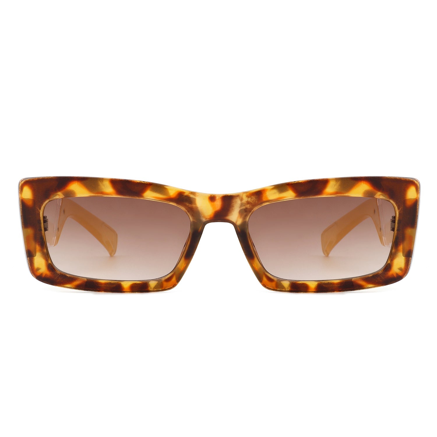 Horizonx - Retro Rectangle Narrow Fashion Slim Vintage Square Sunglasses - Charming Charlie
