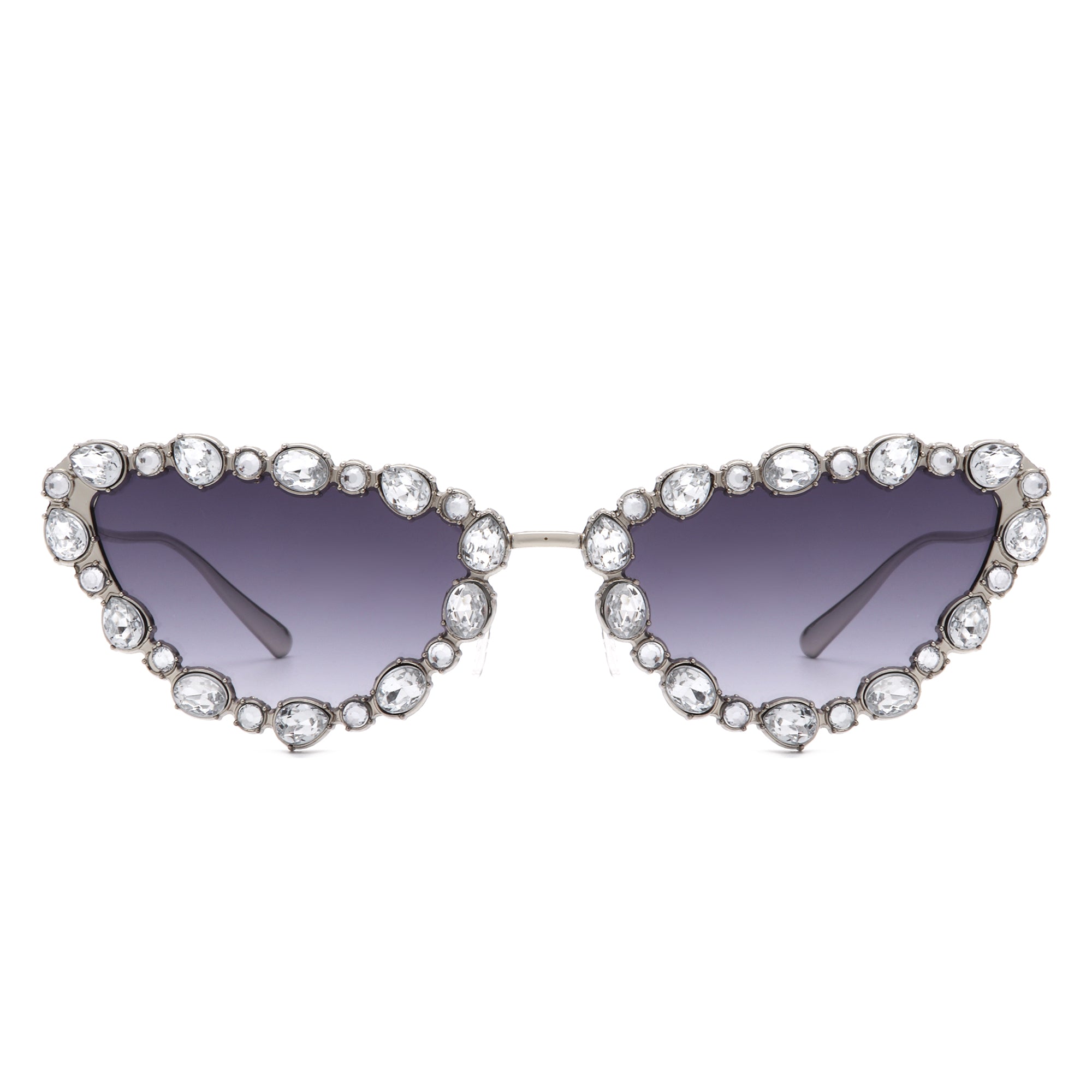 Elevate - Luxury Rhinestone Cat Eye Sunglasses - Charming Charlie
