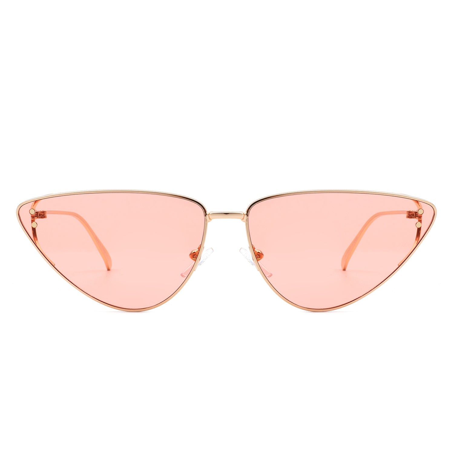 Windflow - Retro Tinted Flat Lens Fashion Cat Eye Sunglasses - Charming Charlie