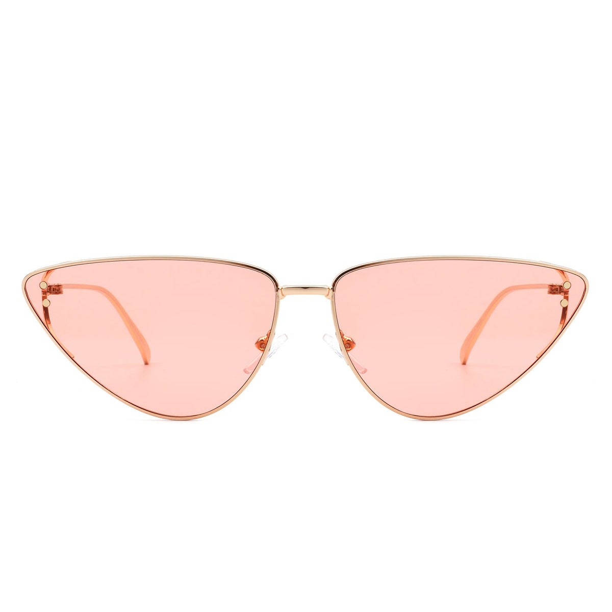 Windflow - Retro Tinted Flat Lens Fashion Cat Eye Sunglasses - Charming Charlie