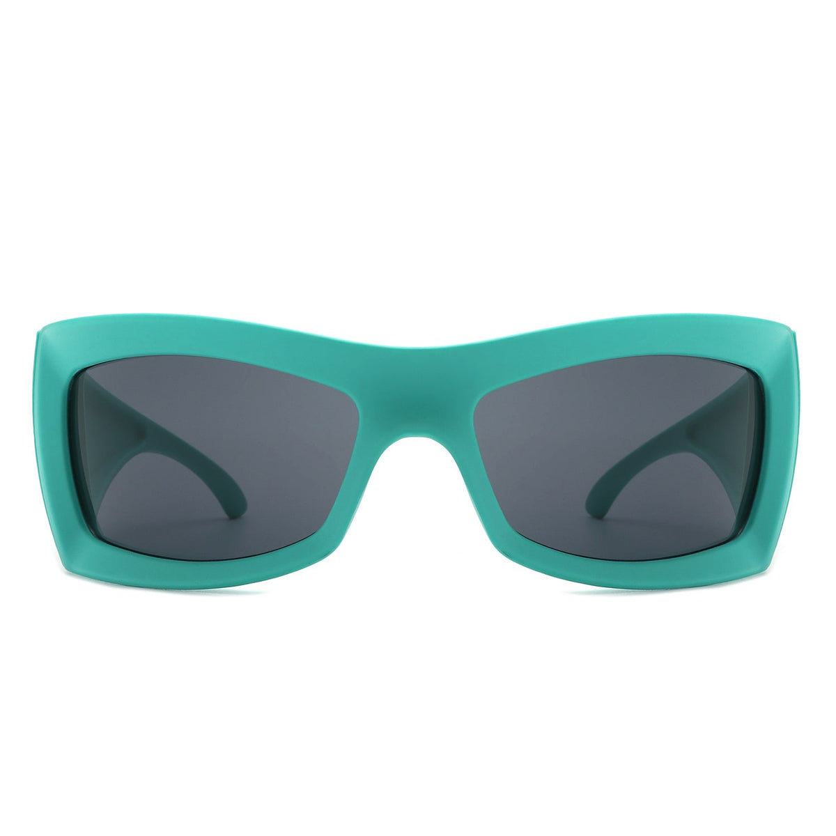 Skytalon - Square Retro Chunky Wrap Around Sunglasses - Charming Charlie