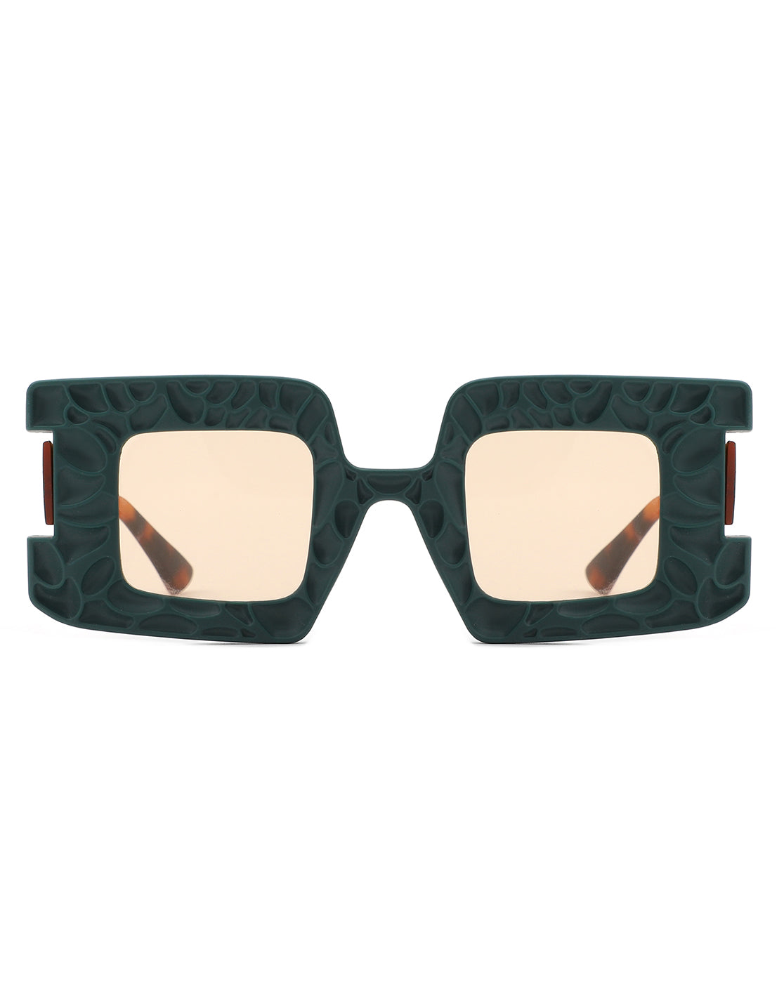 Pledge - Modern Chunky Geometric Square Fashion Sunglasses - Charming Charlie