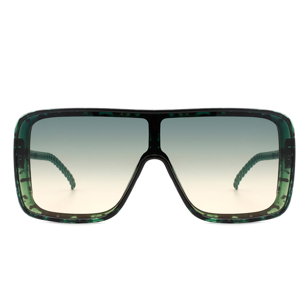 Wildwind - Square Fashion Flat Top Oversize Retro Sunglasses - Charming Charlie