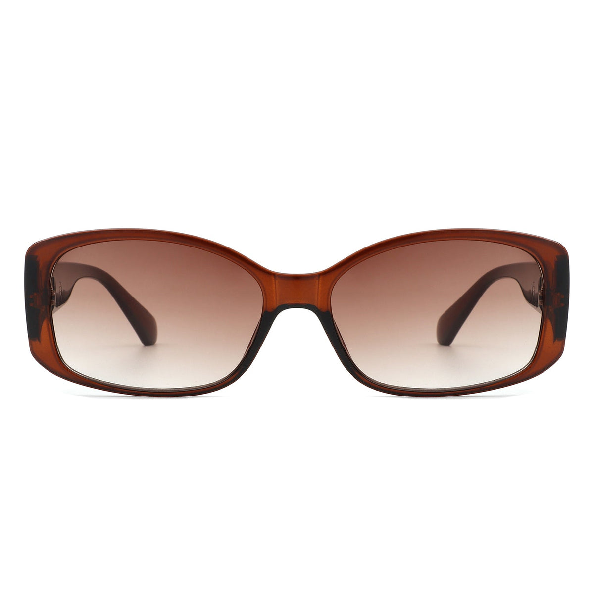 Fantasie - Rectangular Narrow Retro Tinted Fashion Square Sunglasses - Charming Charlie