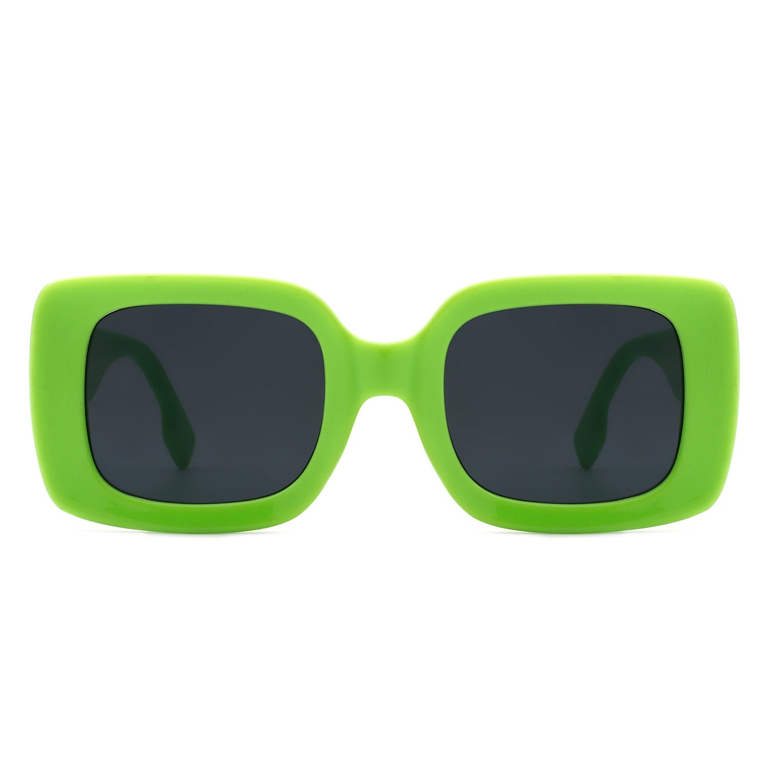 Jadestone - Square Retro Flat Top Fashion Sunglasses - Charming Charlie