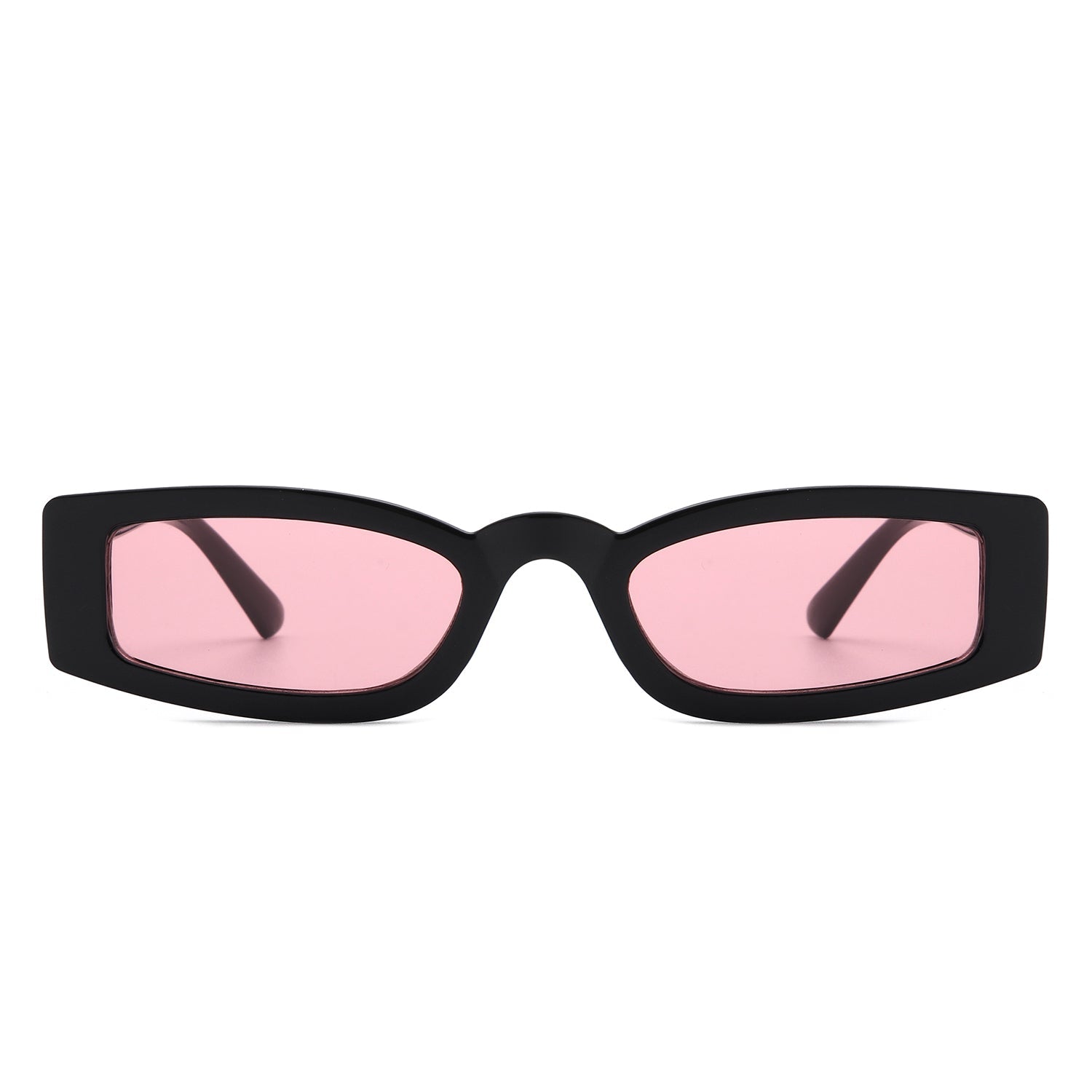 Starzest - Rectangle Slim Retro Tinted Square Vintage Narrow Sunglasses - Charming Charlie