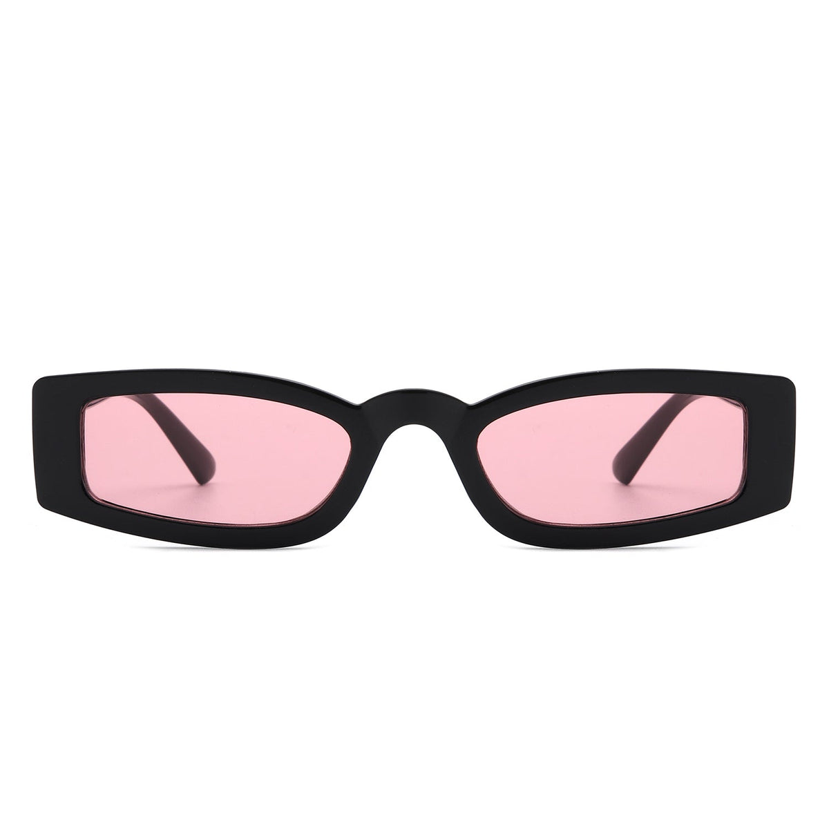 Starzest - Rectangle Slim Retro Tinted Square Vintage Narrow Sunglasses - Charming Charlie