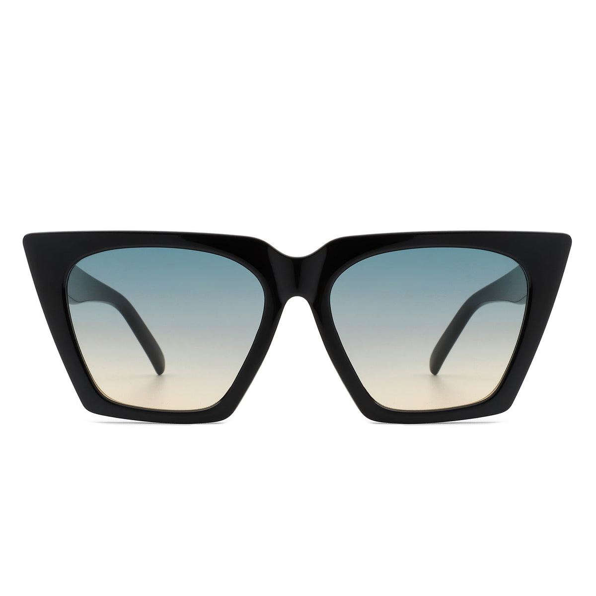 Flarebit - Women Cat Eye Retro Oversize Fashion Square Sunglasses - Charming Charlie