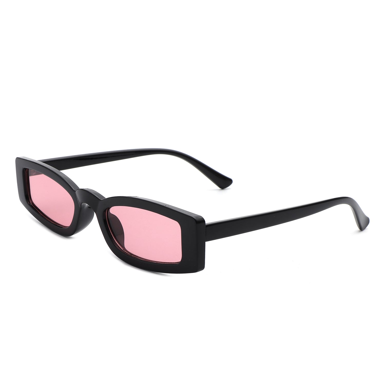 Starzest - Rectangle Slim Retro Tinted Square Vintage Narrow Sunglasses - Charming Charlie