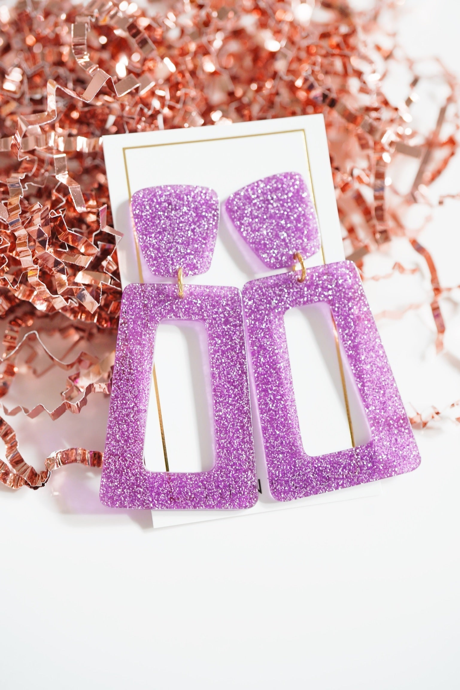 Kennedy - Purple Glitter - Charming Charlie