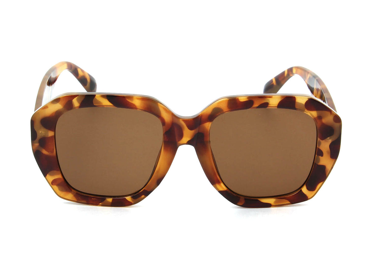 Sheridan | Women Square Oversize Fashion Sunglasses - Charming Charlie