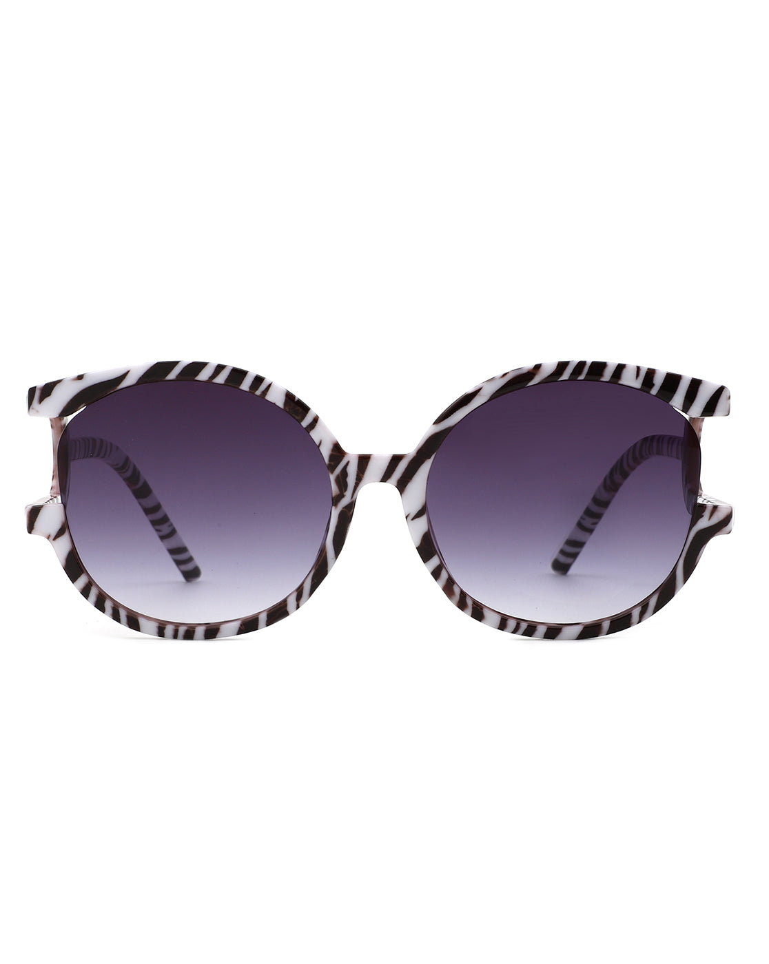 Iloria - Oversized Fashion Irregular Round Sunglasses - Charming Charlie