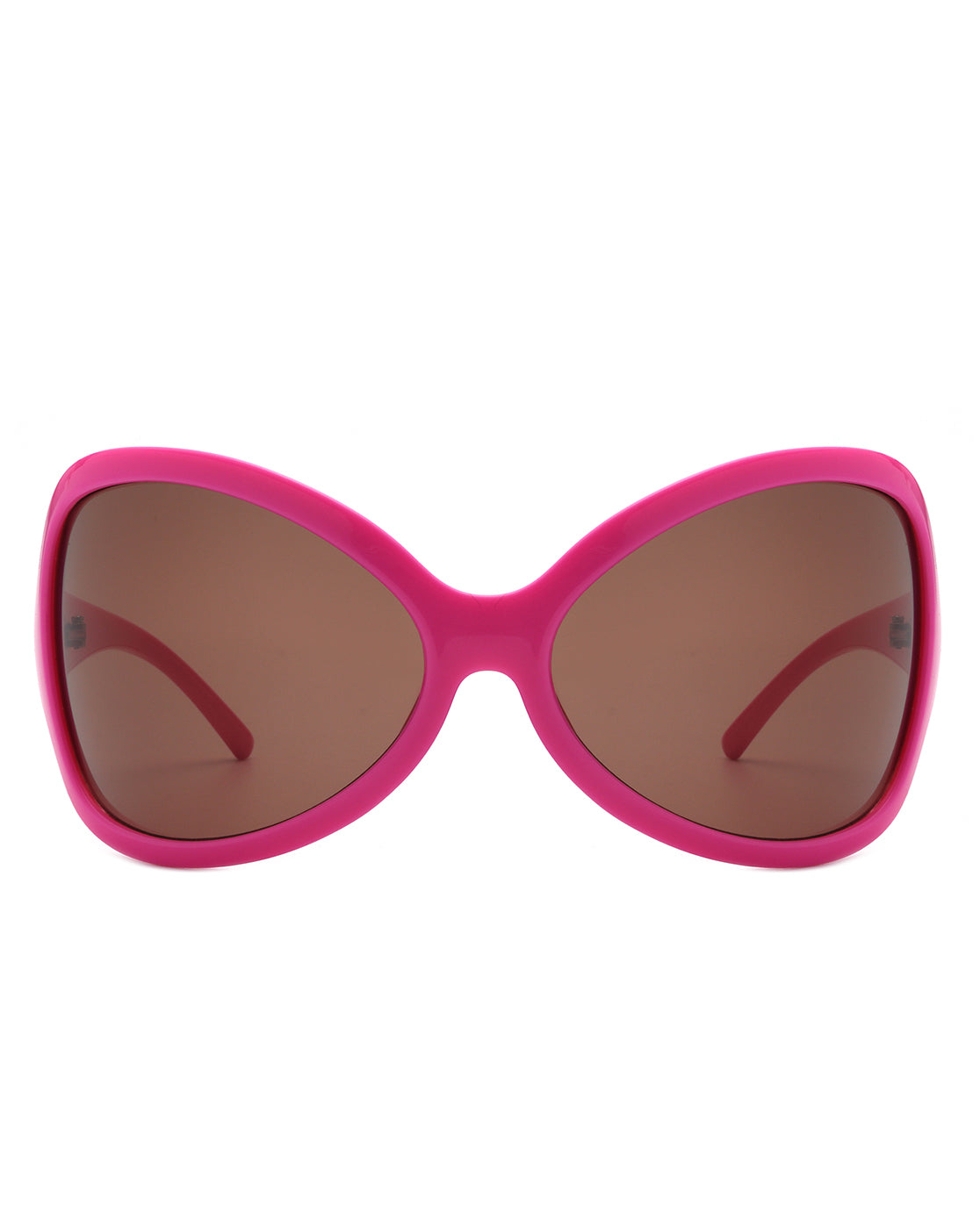 Luna - Oversize Triangle Butterfly Shape Fashion Women Sunglasses - Charming Charlie