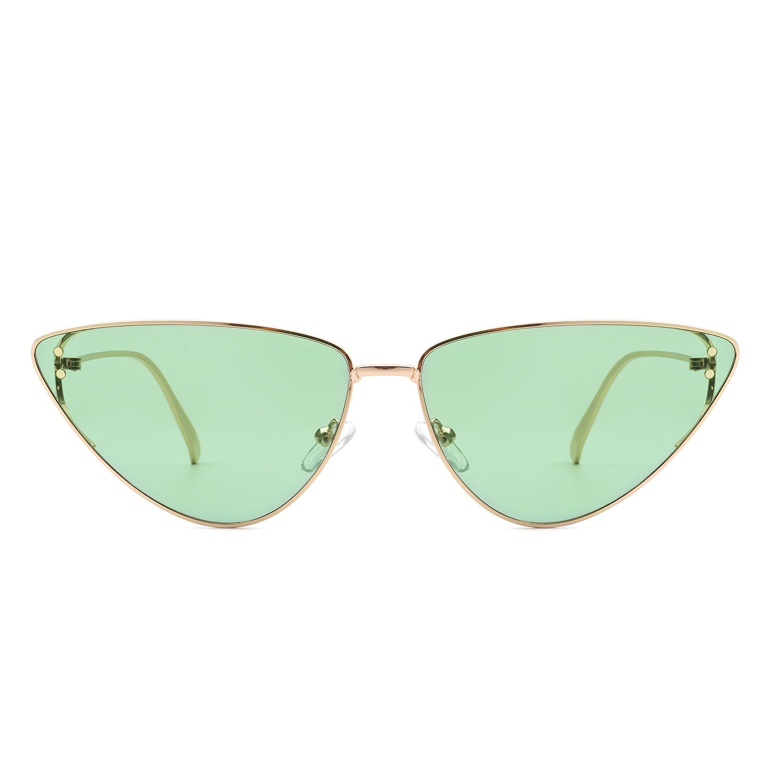 Windflow - Retro Tinted Flat Lens Fashion Cat Eye Sunglasses - Charming Charlie