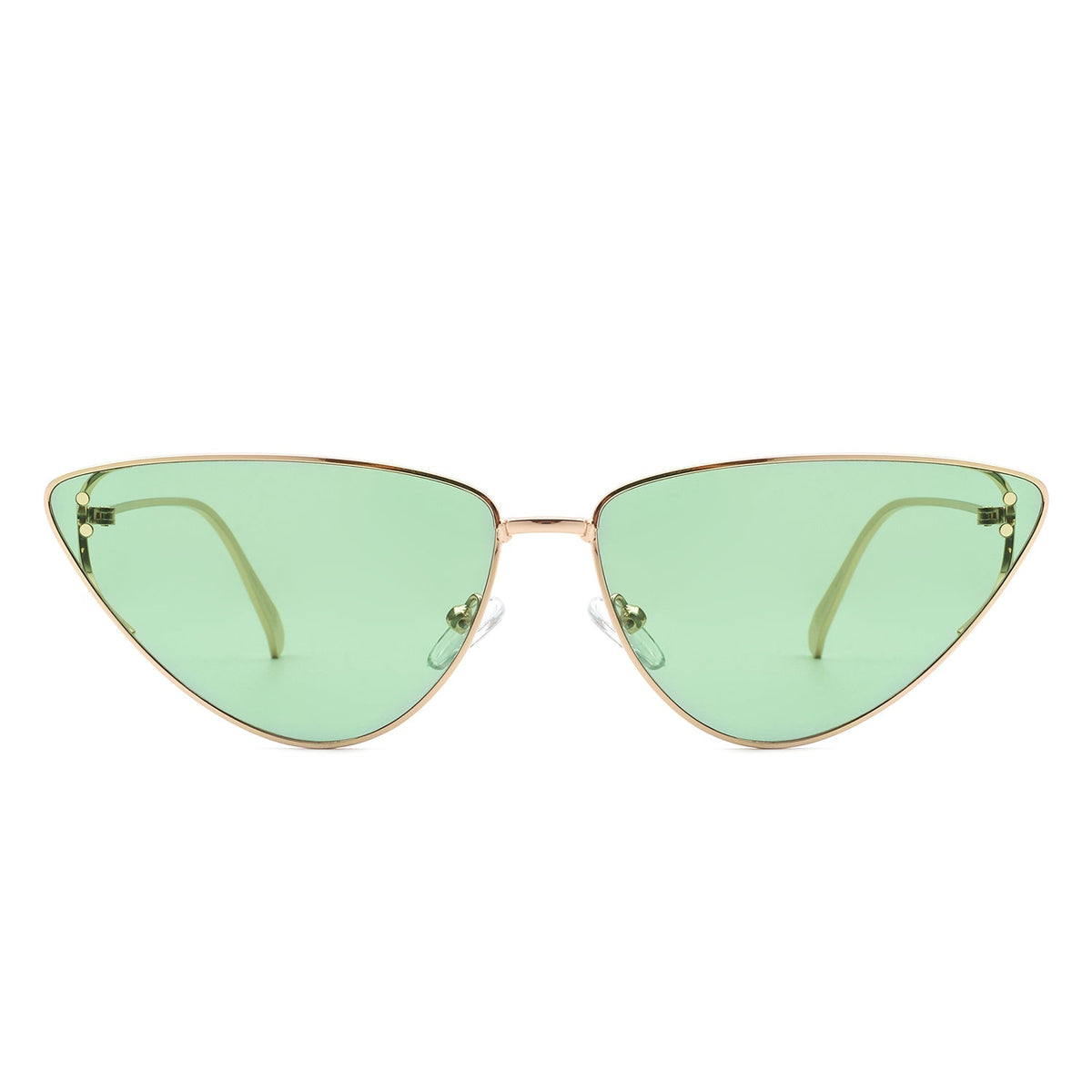 Windflow - Retro Tinted Flat Lens Fashion Cat Eye Sunglasses - Charming Charlie