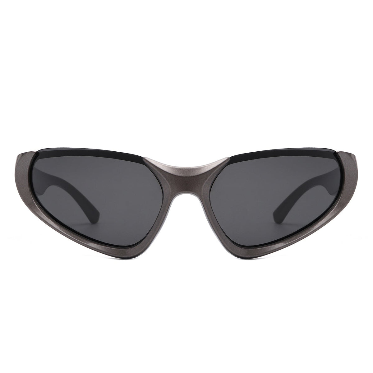 Dazzling - Rectangle Retro Fashion Wrap Around Sunglasses - Charming Charlie
