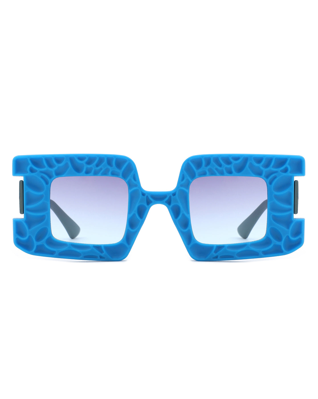 Pledge - Modern Chunky Geometric Square Fashion Sunglasses - Charming Charlie