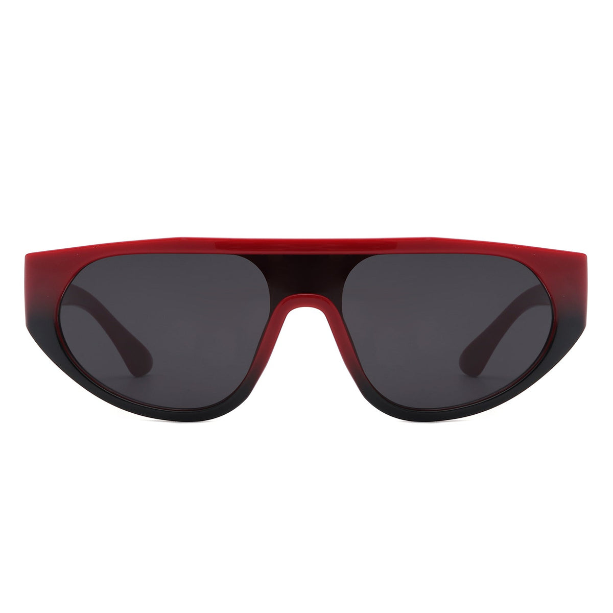 Isolde - Round Flat Top Retro Fashion Sunglasses - Charming Charlie
