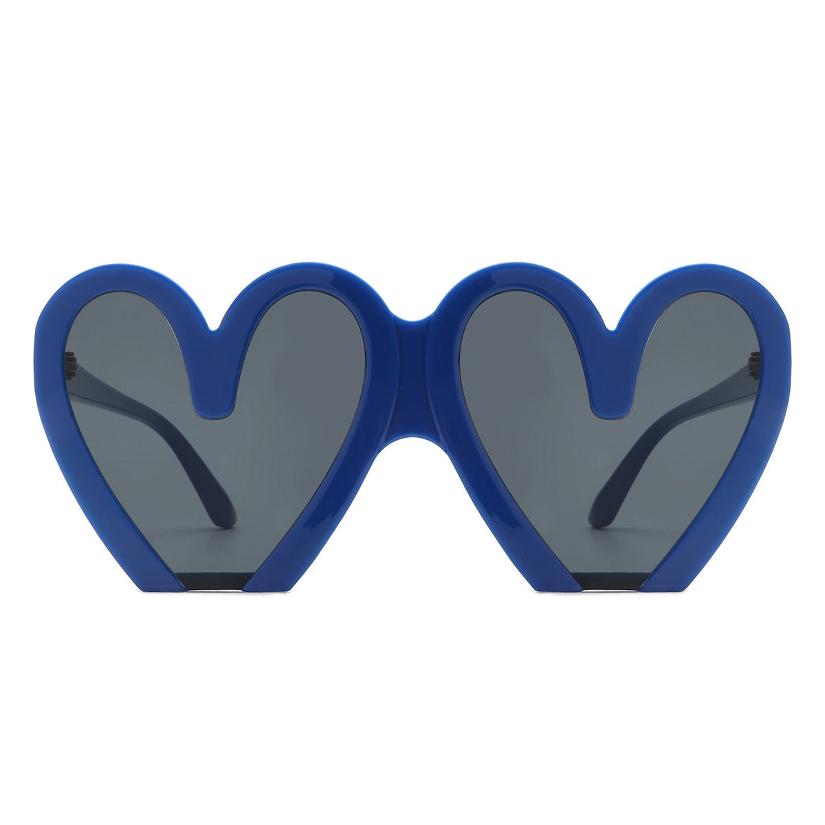 Skylette - Heart Shaped Oversized Party Fashion Sunglasses - Charming Charlie