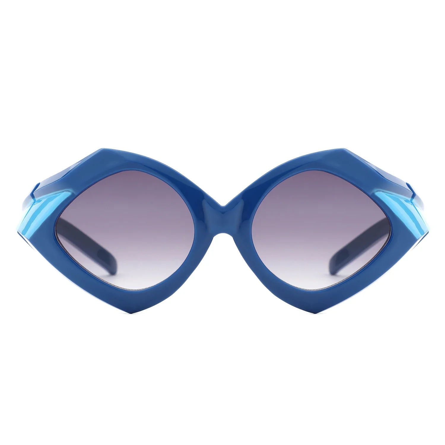 Talor - Geometric Fashion Polygon Triangle Sunglasses - Charming Charlie