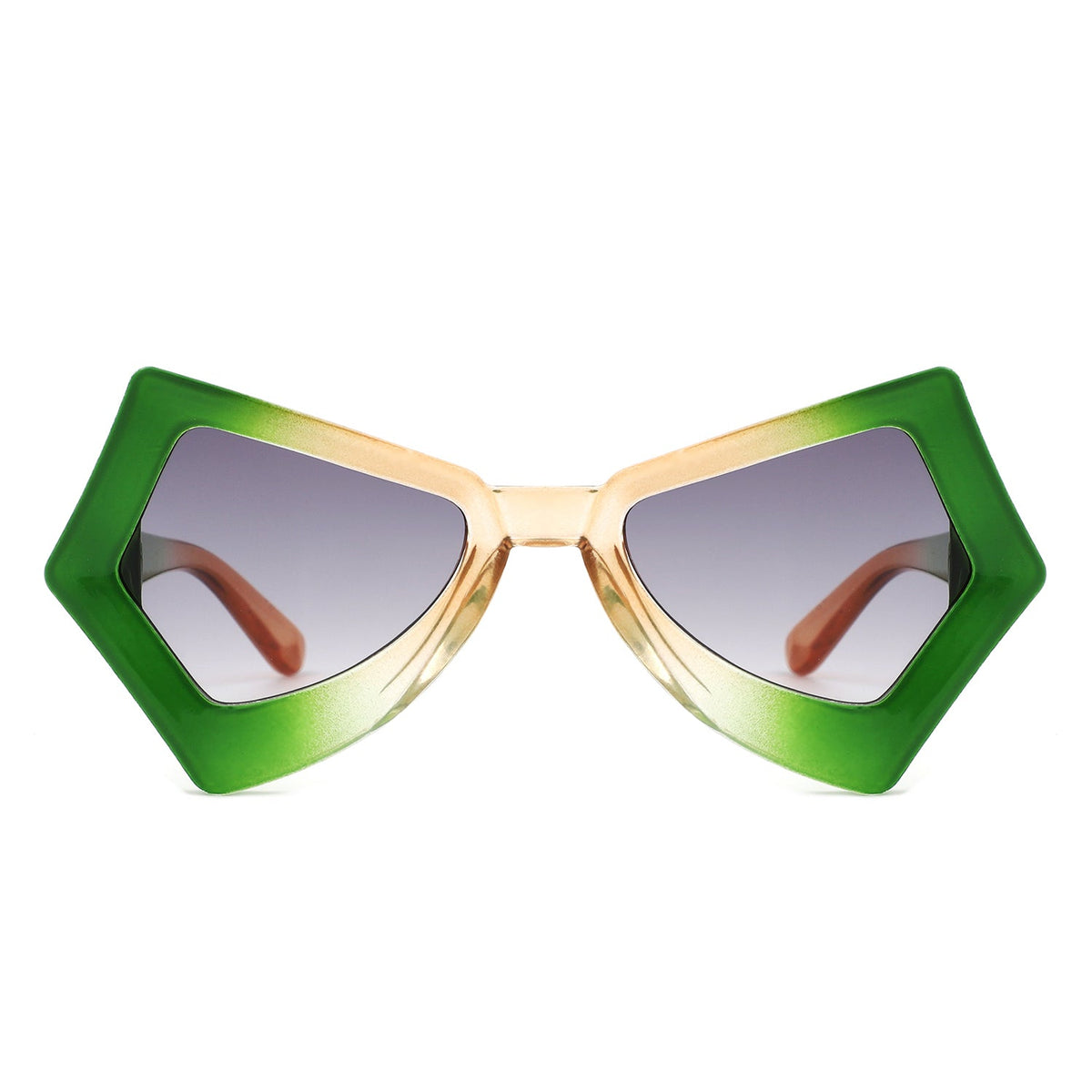 Nymeria - Irregular Sharp Geometric Fashion Women's Sunglasses - Charming Charlie