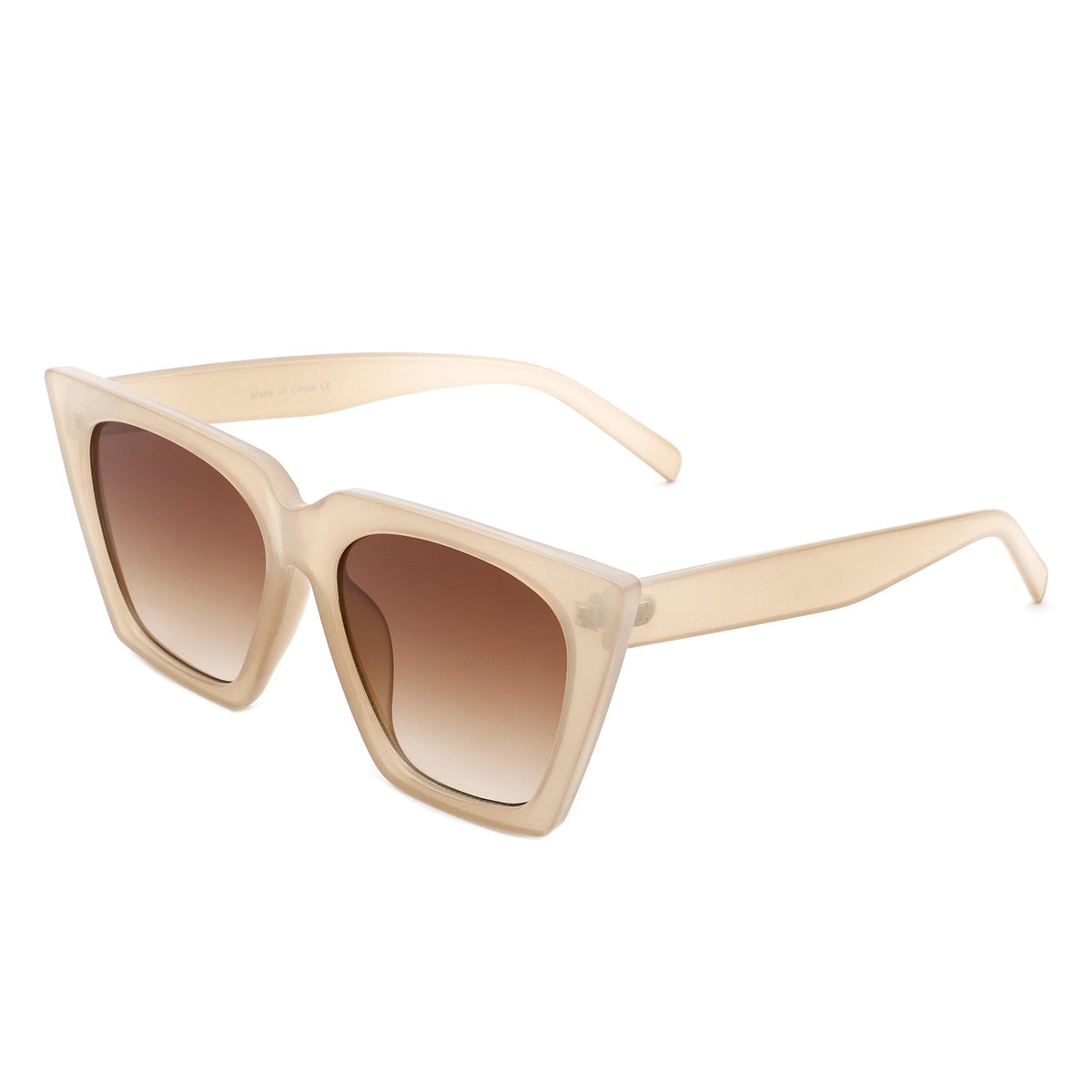 Flarebit - Women Cat Eye Retro Oversize Fashion Square Sunglasses - Charming Charlie