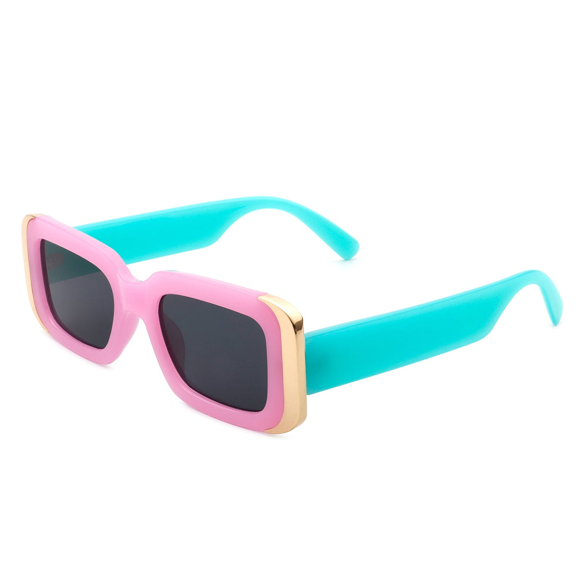 Quixotic - Rectangle Narrow Fashion Tinted Square Sunglasses - Charming Charlie