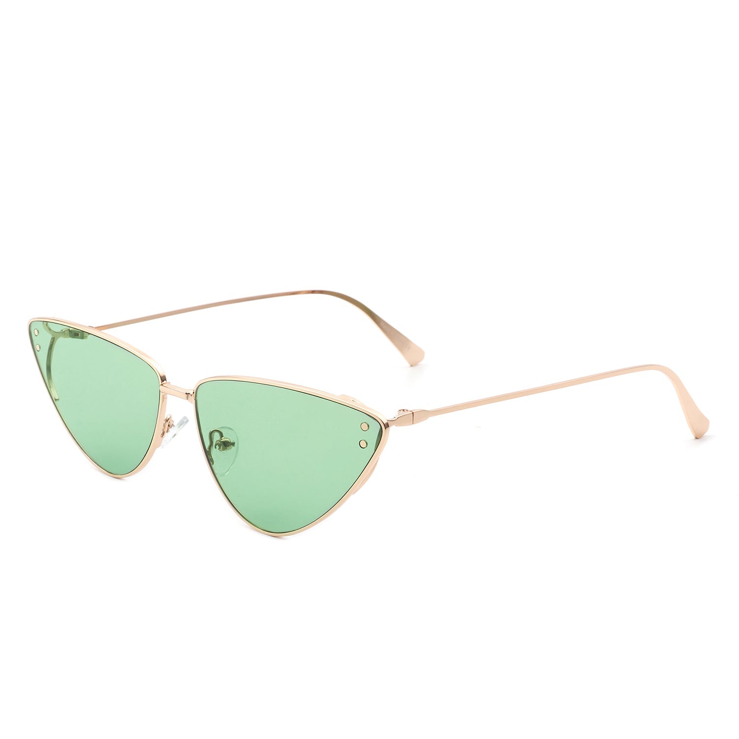 Windflow - Retro Tinted Flat Lens Fashion Cat Eye Sunglasses - Charming Charlie
