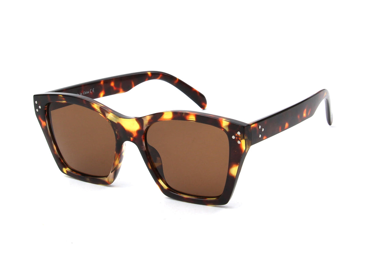 Demopolis | Women Square Retro Cat Eye Fashion Sunglasses - Charming Charlie