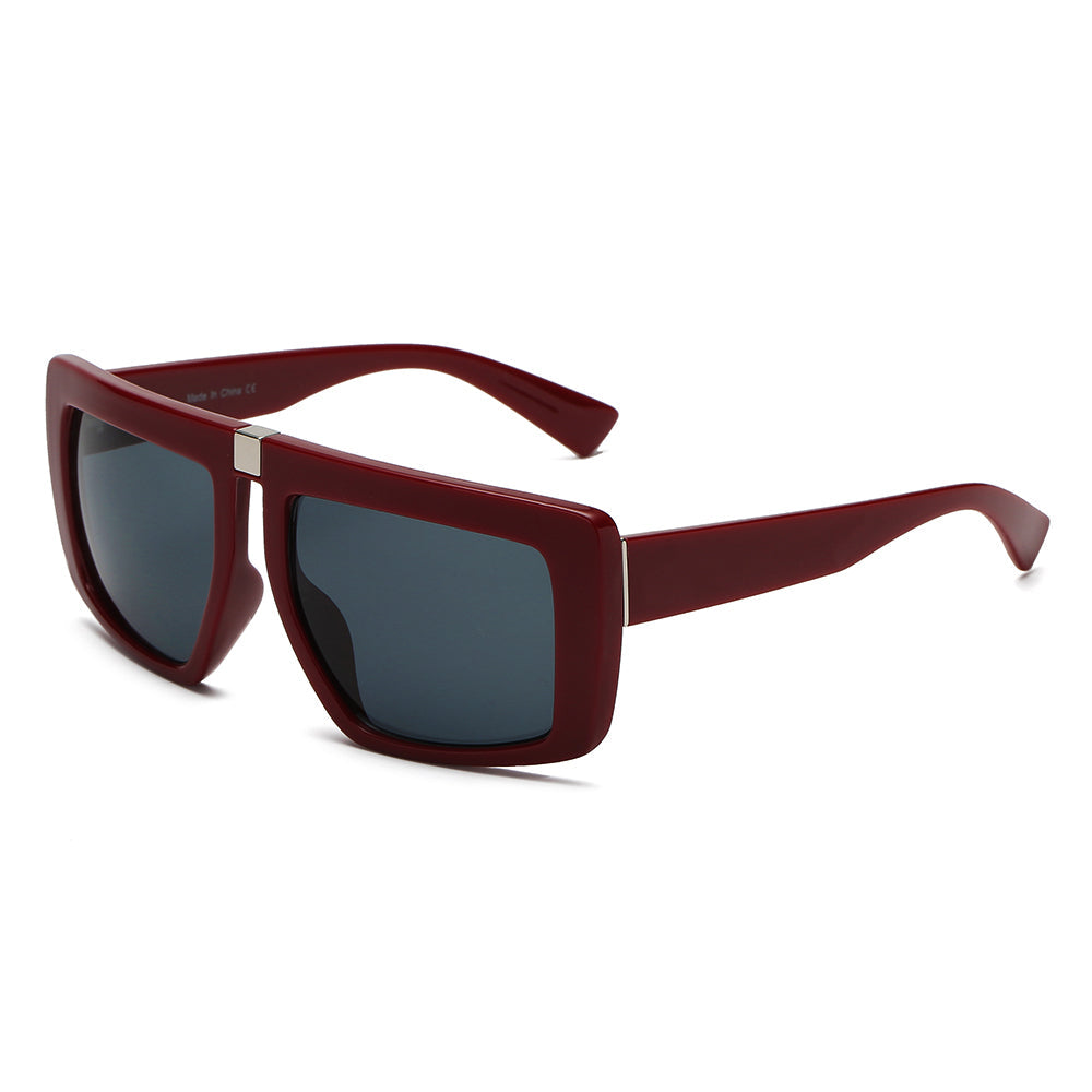 AVONDALE | S1069 - Women Bold Retro Vintage Oversize Sunglasses - Cramilo Eyewear - Stylish Trendy Affordable Sunglasses Clear Glasses Eye Wear Fashion