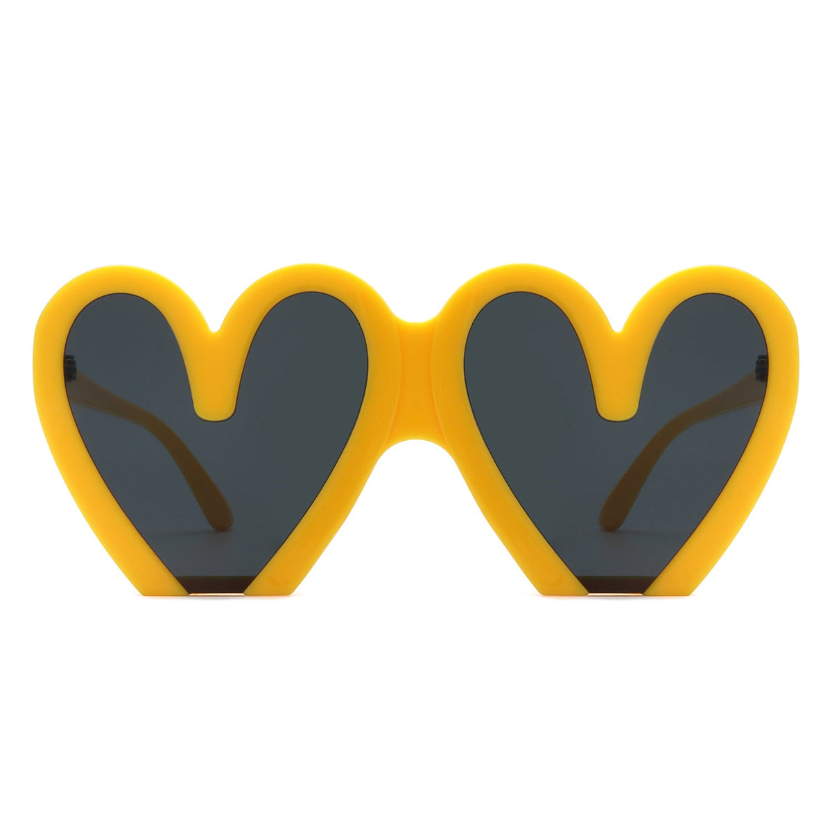 Skylette - Heart Shaped Oversized Party Fashion Sunglasses - Charming Charlie