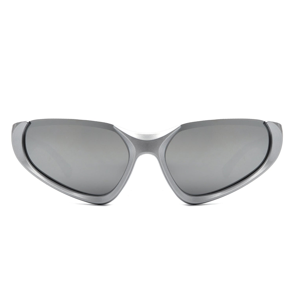 Dazzling - Rectangle Retro Fashion Wrap Around Sunglasses - Charming Charlie