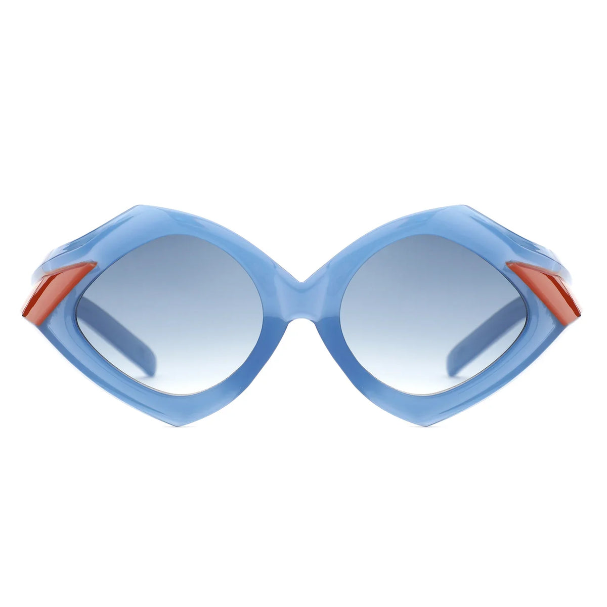 Talor - Geometric Fashion Polygon Triangle Sunglasses - Charming Charlie