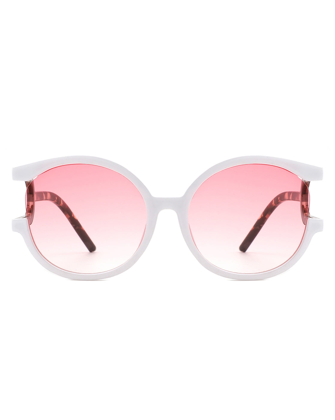 Iloria - Oversized Fashion Irregular Round Sunglasses - Charming Charlie