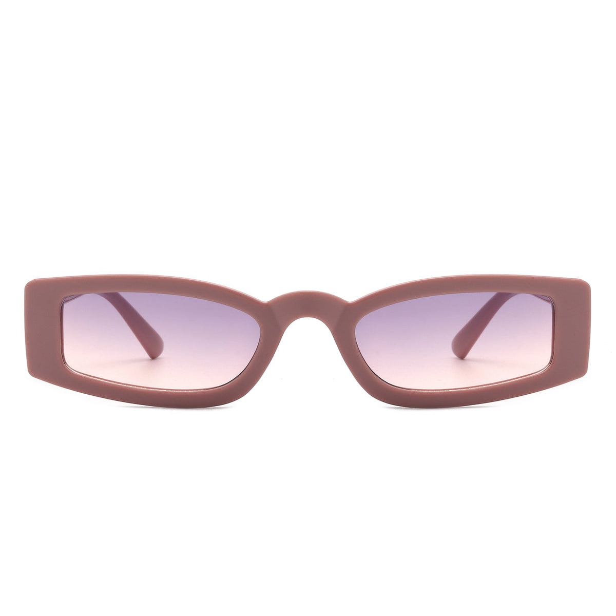 Starzest - Rectangle Slim Retro Tinted Square Vintage Narrow Sunglasses - Charming Charlie
