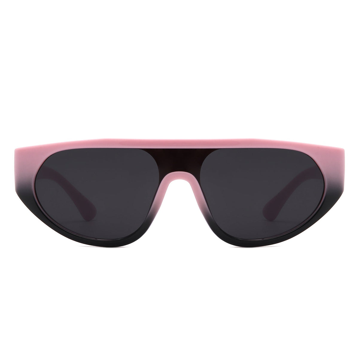 Isolde - Round Flat Top Retro Fashion Sunglasses - Charming Charlie