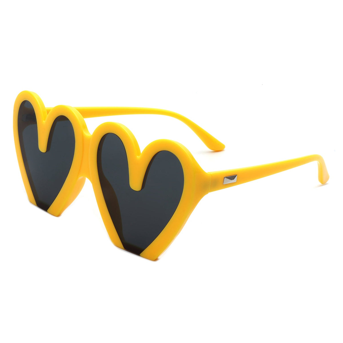 Skylette - Heart Shaped Oversized Party Fashion Sunglasses - Charming Charlie