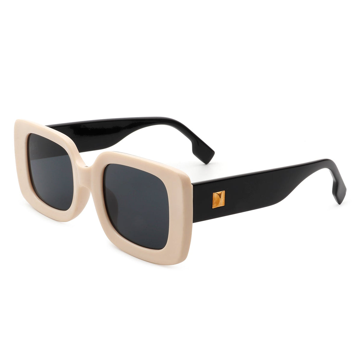 Jadestone - Square Retro Flat Top Fashion Sunglasses - Charming Charlie