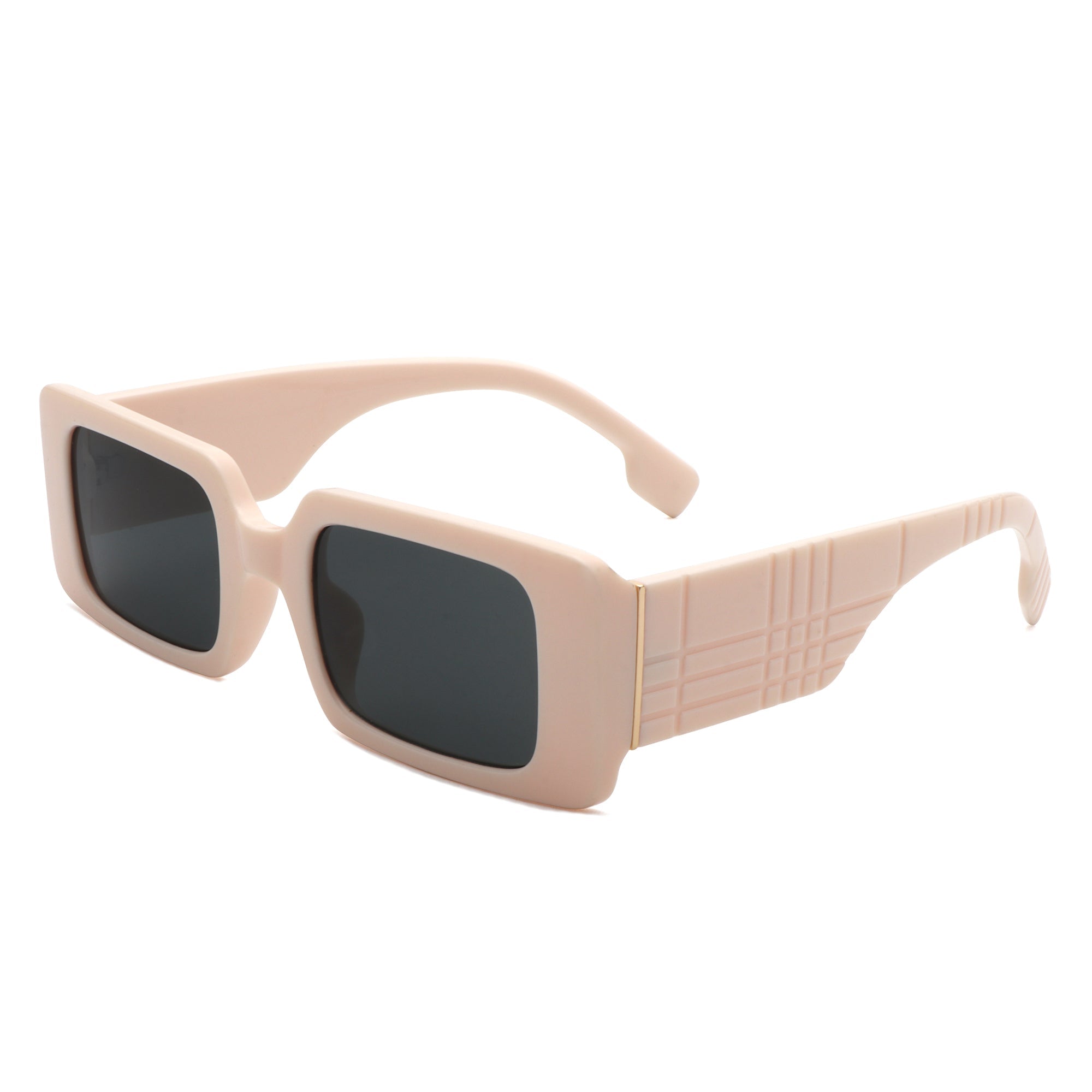 Kaelith - Retro Square Thick Frame Women's Fashion Sunglasses - Charming Charlie