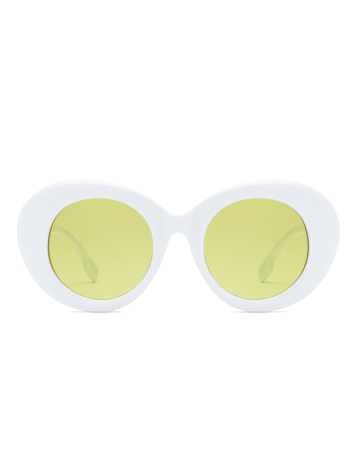 Optic - Round Oval Oversized Women's Fashion Sunglasses - Charming Charlie
