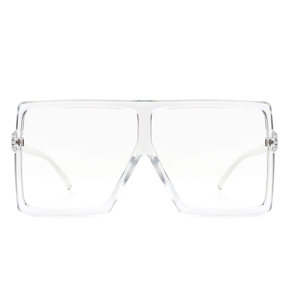 Amarylla - Oversize Flat Top Square Tinted Women Fashion Sunglasses - Charming Charlie
