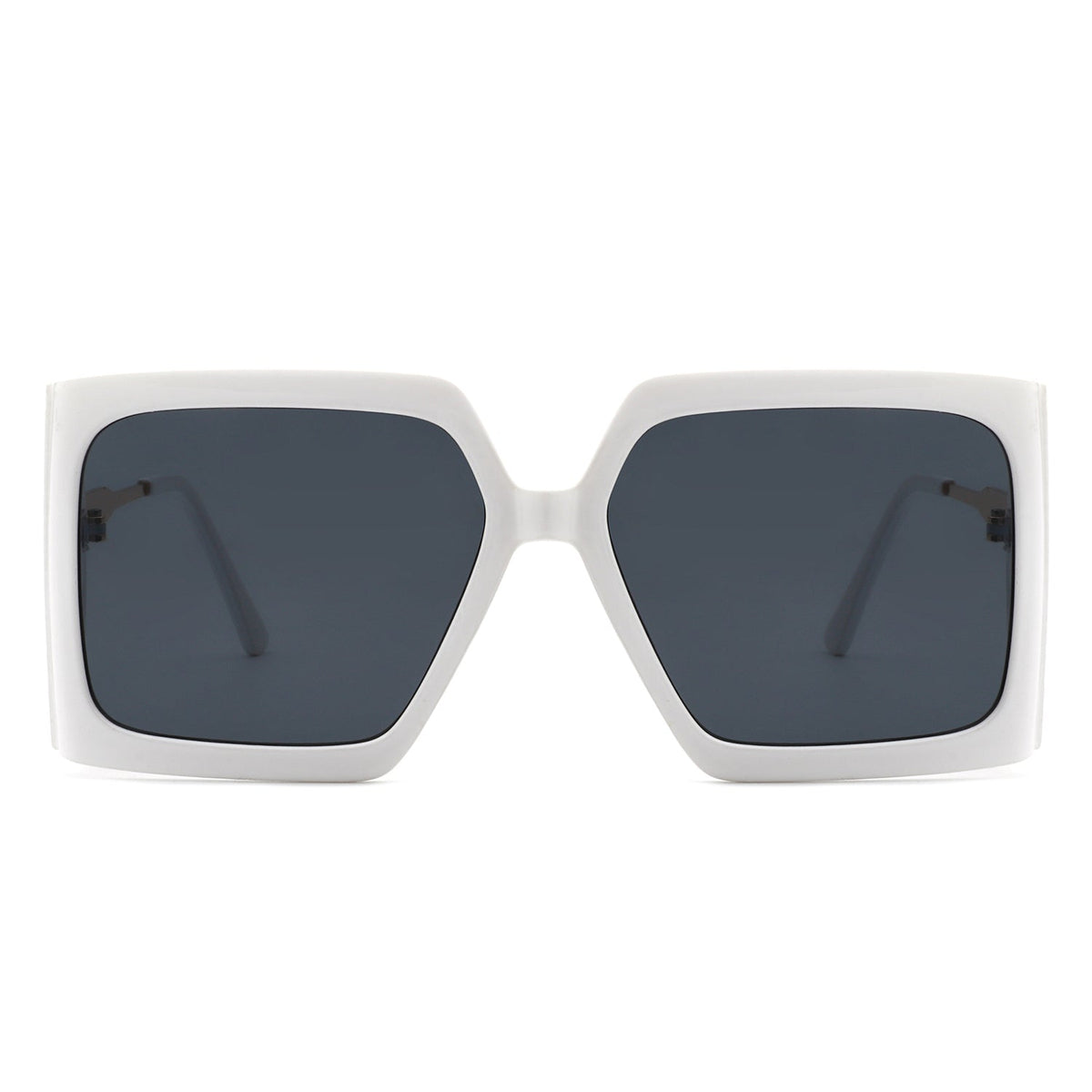 Yellowra - Women Oversize Retro Square Large Fashion Sunglasses - Charming Charlie