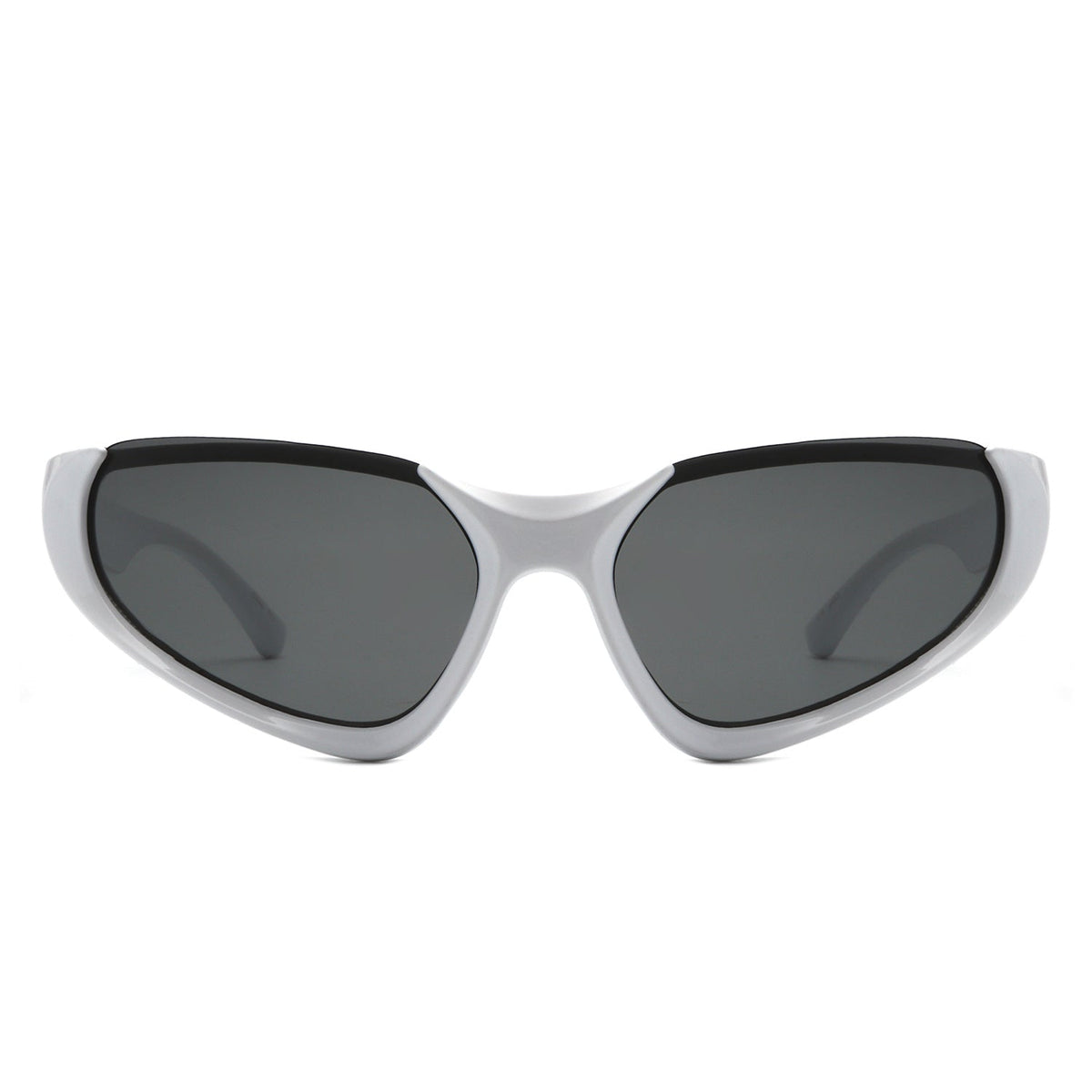 Dazzling - Rectangle Retro Fashion Wrap Around Sunglasses - Charming Charlie