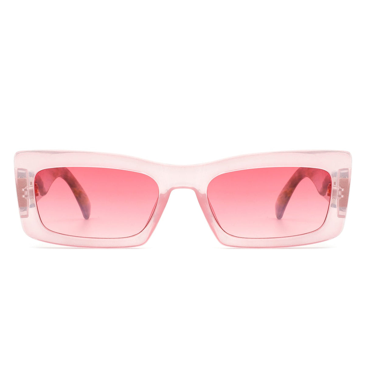 Illumyne - Retro Narrow Rectangle Flat Top Slim Fashion Sunglasses - Charming Charlie