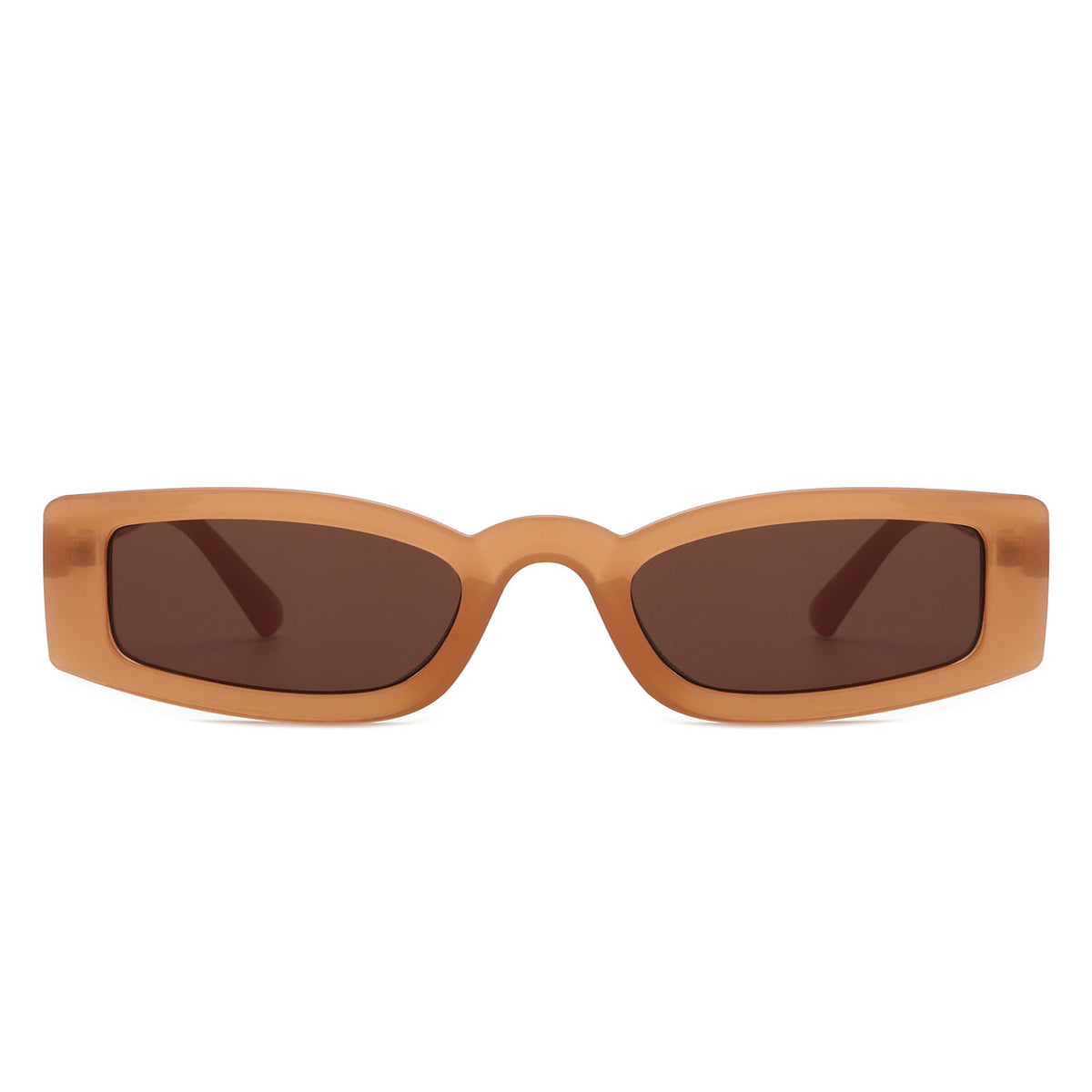 Starzest - Rectangle Slim Retro Tinted Square Vintage Narrow Sunglasses - Charming Charlie